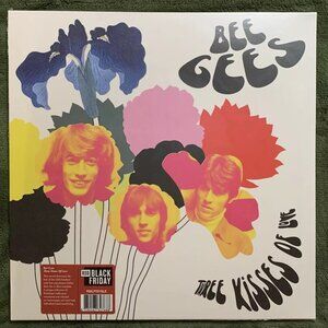 Bee Gees Three Kisses Of Love LP ~ RSD 2021 ~ Ltd Ed 1,000 ~ Red Vinyl ~ Sealed!